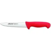 Arcos Metzgermesser Farbe - Prof 294622 Edelstahl Nitrum und mango ergonomische rote Polypropylenklinge und 16 cm Klinge, Vitrine