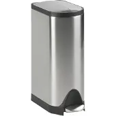 Simplehuman 45 Liter schmetterling Treteimer, fingerabdrucksicherer gebürsteter Edelstahl - 11x11x31,5 cm; CW1897