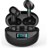 INF Kabellose Kopfhörer – Bluetooth 5.3 Sportkopfhörer Schwarz