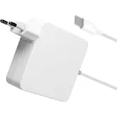 Avizar , USB-C Netzladegerät (96W) für Apple MacBook, Weiß