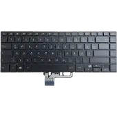 T-ProTek DEUTSCHE-Tastatur Keyboard Schwarz kompatibel für Asus ZenBook UX530UX-FY021T