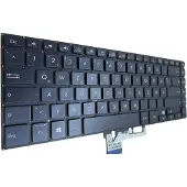 T-ProTek DEUTSCHE-Tastatur Keyboard Schwarz kompatibel für Asus ZenBook UX530UX-FY040T