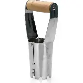 Vito Zwiebelpflanzer 230mm Gartenwerkzeug Holzgriff Edelstahl Hohe Qualität
