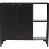 Ebuy24 Venture Home Schrank Piring Schwarz