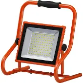 Osram batteriebetriebene Arbeitsleuchte R-Stand 30W 4000K in Orange mit Aluminiumgehäuse, IP44-Schutz, für Renovierung, Keller und Garagen