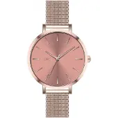 Torii Damenarmbanduhr R37RS.CR in rosa, klassischer Modestil.