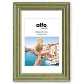 Alfo. Arezzo 20x30 cm grün, Holzrahmen