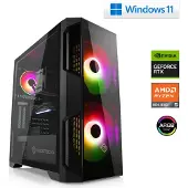 CSL Computer Gaming PC, AMD Ryzen 5 8400F, 4200 MHz, GeForce RTX 4060, 16 GB DDR5 RAM, 1000 GB M.2 SSD, Windows 11 Home, USB 3.2 |M11010H