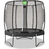 Exit Allure Premium Trampolin ø253cm, auf Beinen, Rund, Schwarz