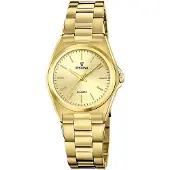 Festina F20557/3 Uhr Damenuhr Edelstahl gold