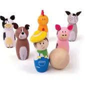 Bigjigs Popice-Set - Nutztiere