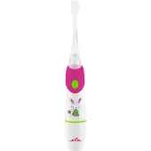 Eta Kinder Schallzahnbürste SONETIC rosa ETA071090010, für Kinder 3-10 Jahre, Schalltechnologie MOVE+, 2 Minuten Timer...