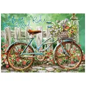 Castorland 500 Piece Jigsaw Puzzle, Beautiful Ride, Bicycle, Art Puzzle, Adult Puzzles, B-52998