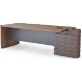 Xl Moebel Gmbh Bürotisch Braun Grau Zweifarbig Modern Design Arbeitszimmer Rechteckig