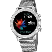 Lotus Edelstahl Herren Uhr Armbanduhr silber Sport Smartwatch D2UL50037/1