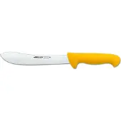 Arcos Metzgermesser Farbe - Prof 292600 in Edelstahl Nitrum und mango ergonomische gelbe Polypropylenklinge 20 cm, Vitrine