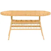 AEA Esstisch GartenMöbel Rattan Terrasse Balkon Luxus Design Modern Hochwertiges Lux
