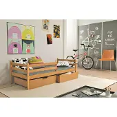 AEA Kinderbett Jugendbett + Bettkasten Massivholz Bett Betten Echtholz Kinderbetteb