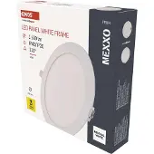 Emos LED Panel 18 W, runde 1600 lm Einbauleuchte, Deckenleuchte in Weiß, extra flach, neutralweiß 4000 K, inkl. LED-Treiber, ZD1145