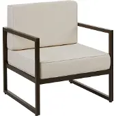 TecTake Garten-Loungesessel Comosa, XXL-Polsterung