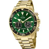Jaguar Edelstahl Herren Uhr Multifunktion Sport Elegant gold Connected D2UJ899/1