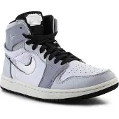Nike Air Jordan 1 Zoom CMFT 2 Damen FJ4652-100 Weiß/Metallic Silber/Schwarz EU 37,5