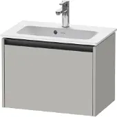 Duravit Waschtischunterschrank Ketho.2 Compact 61x39cm, betongr ma, 1 Ausz., wandhängend