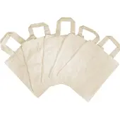 Eduplay 230-005 Kinder Stoffbeutel, unbedruckt, 38x42cm, 100% Baumwolle, natur (5er Pack)