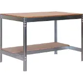 Proregal Werkbank BUFFALO | HxBxT 84x120x76cm | Traglast 600kg | Verzinkt