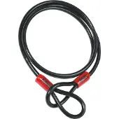 ABUS Schlaufenkabel Cobra 10 - Stahlseil mit Kunststoff ummantelt - Sicherung für Fahrrad- und Motorrad-Zubehör - 2,2 Meter lang, 10 mm stark