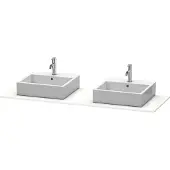 Duravit Konsole XSQUARE m 2 Auschnitten 16x1600x550mm we sdm