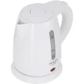 Adler AD 1272, 1 l, 1600 W, Haselnuss, Weiß, Kunststoff, Wasserstandsanzeige