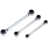 Bgs Double Ended Ratchet Wrench Set, 680 g