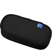 Oxford 400183592 Schlamper oval - 23 x 11 x 6 cm, schwarz