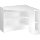 Vicco Eckschreibtisch Alvaro Weiß 94 x 94 cm, Model 36477