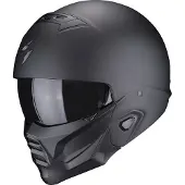 Scorpion Exo-Combat II Solid Matt Schwarz Jethelm Größe XL
