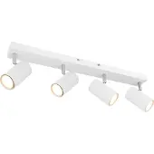 Globo Lighting Strahler Metall weiß, 4x GU10