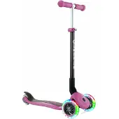 Globber Scooter Ab 3 Jahren Primo Foldable Lights Pastell Rosa