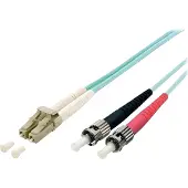 Equip LC/ST-LWL-Patchkabel, OM3, 1.0m, 1 m, OM3, LC, ST