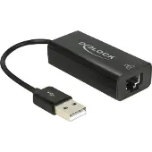 DeLOCK 62595, Kabelgebunden, USB, Ethernet, 100 Mbit/s