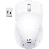 HP Wireless-Maus 220 (Snow White), Optisch, RF Wireless, Weiß