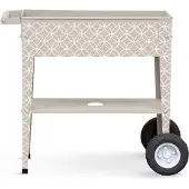 Herstera Garden Metall Hochbeet Barcelona Taupe 85x50x80 cm