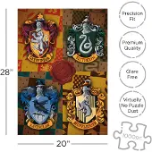 Aquarius Harry Potter Puzzle Crests (1000 Teile)