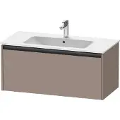 Duravit Waschtischunterschrank Ketho.2 101x48cm, bas. ma, 1 Auszug, wandhängend