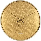 Karlsson - Wanduhr Disco - Gold - Ø40cm