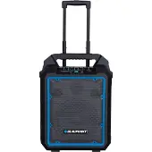 Blaupunkt MB10, Schwarz, Blau, 600 W, FM, SD, Klassisch, Jazz, Normal, Pop, Rock, Wechselstrom/Batterie