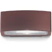 Ideal Lux Moderne Wandleuchte Andromeda Aluminium Kaffee 1 Leuchte E27