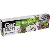 Prosperplast Schwarzer Gartenrand mit Anker 4,8m BORDER 0645