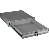 EFB Elektronik 48,30cm (19") 2HE Tastatur-/Dokumentenschublade, abschließbar, RAL7035 Hersteller: (691646N.2)