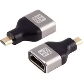 Shiverpeaks SP10-01058, HDMI-D, HDMI-A, Silber
